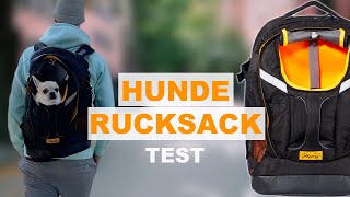 Hunderucksack im Test von Schleppo Rucksack für Hunde bis 9 kg im Test [upl. by Datha]