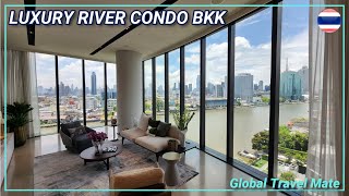 LUXURY Living Bangkok River Banyan Tree Residences Riverside SukhumvitHomes [upl. by Potts704]