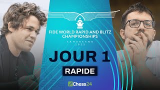 Championnat du monde de parties Rapides 2023 avec MVL et Laurent Fressinet  Jour 13 [upl. by Alasdair]