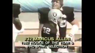 1983 week 5 Los Angeles Raiders at Washington Redskins [upl. by Eilyah]