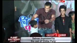 Salman Khan loves the Chillar Party gang [upl. by Bogart]