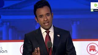 Viveks Top 5 Moments From the Second GOP Primary Debate [upl. by Ajnot]