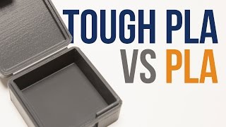 MakerBot Tough PLA vs Regular PLA  Whats the difference for 3D Printing [upl. by Borg127]