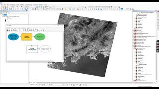 Calculate Land Surface Temperature LST using Landsat 5 TM in ArcGIS [upl. by Cornelius]