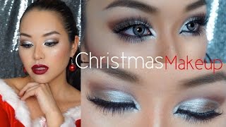 クリスマスパーティメイク｜ホリデーメイク｜Christmas makeup  holiday makeup [upl. by Leduar]