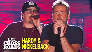 HARDY amp Nickelback quotRockstarquot Mashup  CMT Crossroads [upl. by Yeltsew]