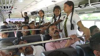 Sri Lankaශ්‍රී ලංකාCeylonBus Ride to Kandy [upl. by Yojal]