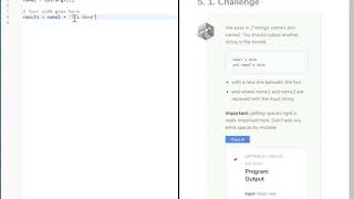 IT140 Introduction to Python Codio Challenge 5 1 [upl. by Reifinnej]