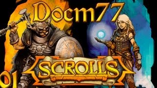 Scrolls w Docm77  quotGrowthquot  Basic Deck Building amp Combat Strategy 1 [upl. by Everett573]