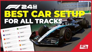 F1 24 Best Car Setup For Every Circuit Race Setups [upl. by Toffic125]