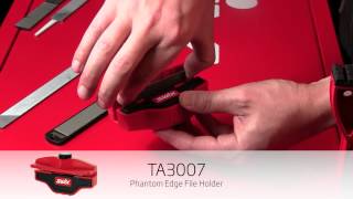 Swix How to Use The TA3007 Phantom Edge File Holder [upl. by Etyam]