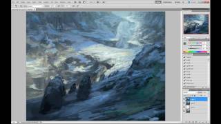 Part 1 Digital Environment Painting with Noah Bradley [upl. by Enaoj567]