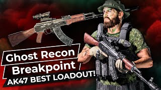 Ghost Recon Breakpoint  Best AK47 Loadout  Blueprint Location [upl. by Aicinad]