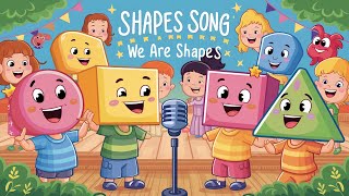 Sing along Shapes Song  with lyrics featuring Debbie Doo  CoComo [upl. by Naitsyrk336]