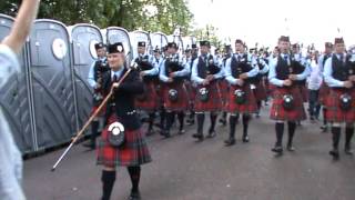 Field Marshal Montgomery Pipe Band World Champions 2012 [upl. by Salina]