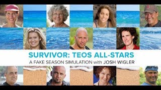 Survivor TEOS AllStars A Brantsteele Season Simulation with Josh Wigler [upl. by Okiman]