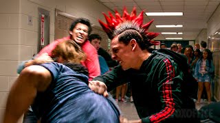 High School General Karate Brawl  Cobra Kai  CLIP [upl. by Shandy66]