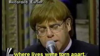 ELTON JOHN  CANDLE IN THE WIND English  Español  Lyrics  Subs [upl. by Doersten]