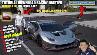 akhirnya UPDATE 0142  Tutorial download game Racing Master di android  Racing Master [upl. by Gabbey]