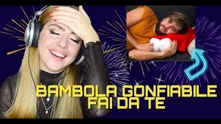 BAMBOLA GONFIABILE FAI DA TE ed altri trucchi imbarazzanti di questo 2019 5 minutes crafts reaction [upl. by Dirfliw]