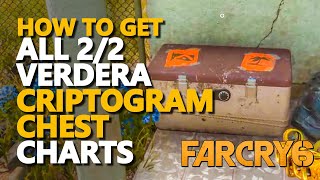 Far Cry 6 All Criptograma Chest amp Charm Locations Thats Puzzling Trophy  Achievement Guide [upl. by Naujej]