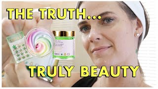 The TRUTH about Truly Beauty  Estheticians Review of Truly Beautys CBD Skincare [upl. by Annohsal]