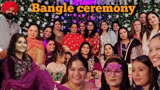 Bangle ceremony of Sandeep mam  vlog  vlogs [upl. by Niggem]