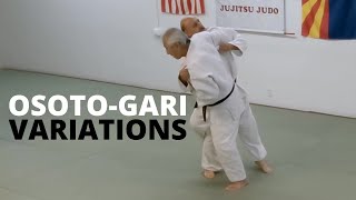 OsotoGari Variations  Riki Judo Dojo [upl. by Sitelc65]