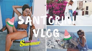 Σαν έφηβοι στη Σαντορίνη Santorini Summer Vlog [upl. by Nagrom]