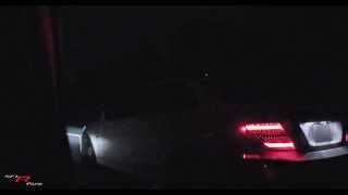 C6 Corvette vs 2012 Mercedes C63 AMG STREET RACING [upl. by Akibma]