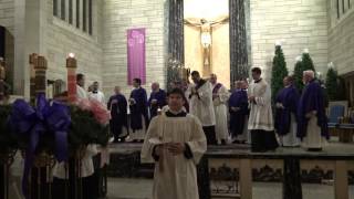 Recessional for Mass of Candidacy of 6 Trenton Diocese Seminarians [upl. by Shornick916]