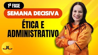 Semana Decisiva Preparação Intensiva para passar na 1ª fase  40º Exame OAB [upl. by Trill]