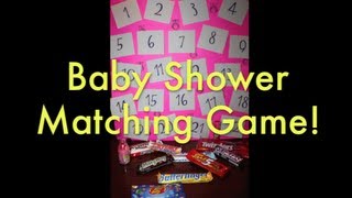 Baby Shower Memory Game [upl. by Lounge480]