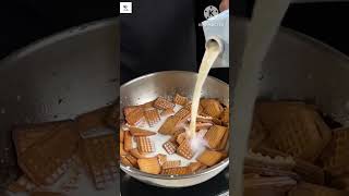 Biskut Halwa at home ll Easy way to make biskut Halwa suscribe mjkitchen [upl. by Allare]