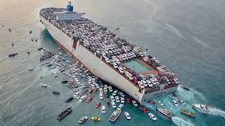 Company Lost 401 Million 4500 Luxury Cars Sunk in the Worst Car Carrier Roro Ship Disaster Ever [upl. by Aneled]