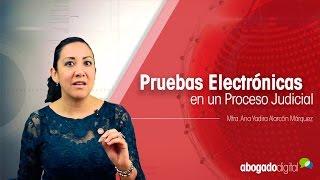 Pruebas Electrónicas en un Proceso Judicial [upl. by Ruby]