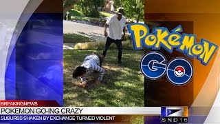 Pokemon Go Fight Caught on Camera [upl. by Julis867]