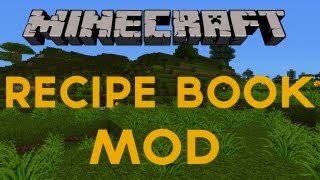 Minecraft  Recipe Book 161  Alle Crafting Rezepte in einem Buch [upl. by Adnole]