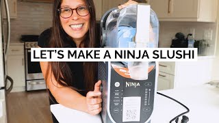 Ninja Slushi review Pineapple Orange Slushi recipe and how to clean [upl. by Eleets]