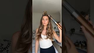 Dyson Airwrap routine  Quick hairstyle ✔️ hairstyles hair airwrap dysonairwrap [upl. by Avigdor]