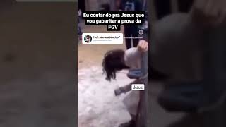 Jesus responde nem eu que fiz tudo gabarito essa prova 😂 [upl. by Ziegler]