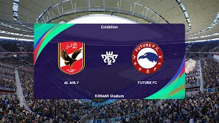 Al Ahly vs Future FC 28122023 EGYPT Super Cup Final PES 2021 [upl. by Brady]