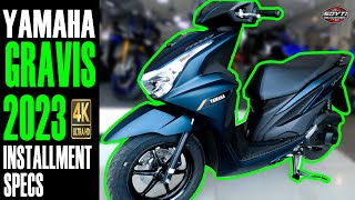 YAMAHA GRAVIS 2023 INSTALLMENT PRICE  SPECS [upl. by Nairbo]