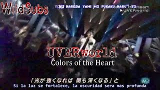 Live Show UVERworld  Colors of the Heart subespañol [upl. by Ellenehs]