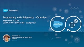 Integrating with Salesforce  Overview [upl. by Aikyn886]