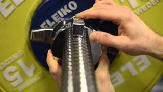 How to use the Eleiko Power Lock Collar [upl. by Aehc]