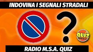 INDOVINA I SEGNALI STRADALI ⛔️🚫⭕️🚸SCHEDA n°1 [upl. by Alison]