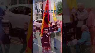 Clogher Protestant Boys  Dromore 2024 parade marching marchingband [upl. by Eceinhoj730]