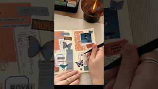 Scrapbooking asmr✨  howtomakeajunkjournal junkjournalmaking [upl. by Josephson]