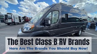 The Best Class B Or Camper Van RV Brands To Buy In 2024 [upl. by Llednil]